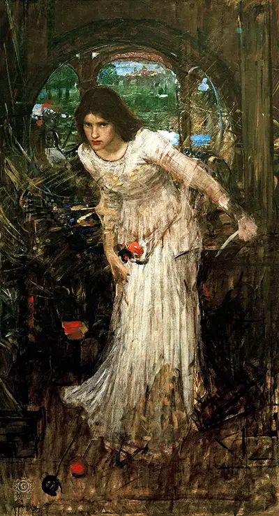 The Lady of Shalott (1891-1893) John William Waterhouse